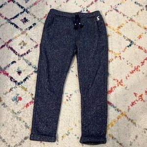 Joules Kids Navy Sparkle Joggers
